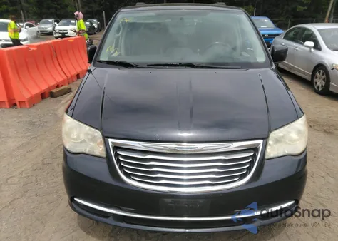 2013 Chrysler Town & Country Touring из США, поврежденный, VIN 2C4RC1BGXDR721386